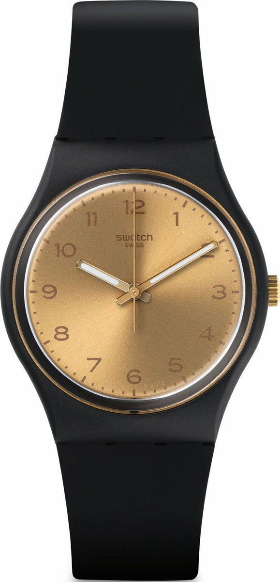 Swatch Golden Friend Too Three Hands Rubber Strap GB288 Skroutz.gr