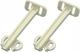 Olympia Baby Proofing Products Cabinet & Drawer Lock with Screws Plastic in White Colour 21x2.5cm 2 Pieces