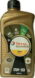 Total Συνθετικό Λάδι Αυτοκινήτου Quartz Ineo First 0W-30 για κινητήρες Diesel 1lt