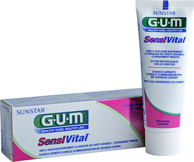 GUM Sensivital Toothpaste for Sensitive Teeth 75ml