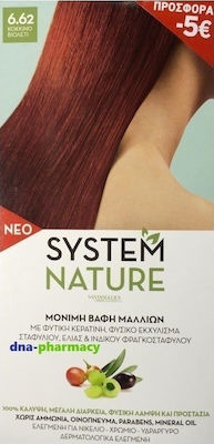 Sant' Angelica System Nature Set Hair Dye no Ammonia 6.62 Red Violet 60ml