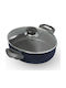 Ballarini Capri Granitium Saute With Lid made of Aluminum with Stone Coating 24cm