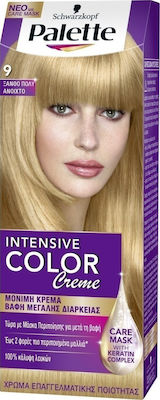 Schwarzkopf Palette Intensive Color Creme 9 Ξανθό Πολύ Ανοιχτό 50ml