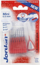 Jordan Clinic Interdental Μεσοδόντια Βουρτσάκια 10τμχ Jordan Clinic Interdental Μεσοδόντια Βουρτσάκια 10τμχ