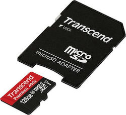 Transcend Premium 400x microSDXC 128GB Class 10 U1 UHS-I with Adapter