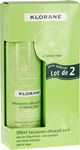 Klorane Efficacite 24h A L' Althea Blanc Spray 2x125ml