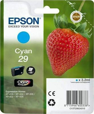 Epson 29 Cartuș de cerneală original pentru imprimante InkJet Cyan (C13T29824010 C13T29824012)