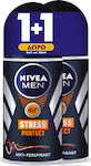 Nivea Men Stress Protect Anti-perspirant Αποσμητικό 48h σε Roll-On 2x50ml