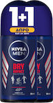 Nivea Men Dry Impact Anti-perspirant Αποσμητικό 48h σε Roll-On 2x50ml