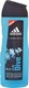 adidas Ice Dive Bubble Bath Gel for Men Citrus Fruits Scent 400ml
