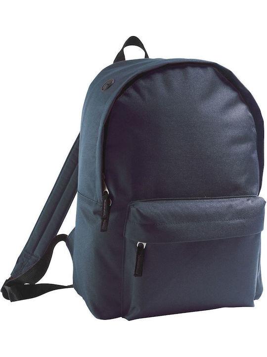 Sol's Rider French Navy School Bag Backpack Junior High-High School in Blue color