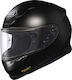 Shoei NXR Black Κράνος Μηχανής Full Face 1300gr με Pinlock