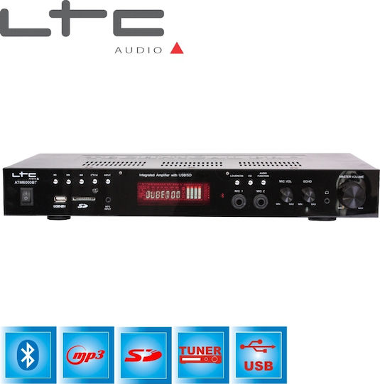 LTC Audio Ενισχυτής Karaoke ATM6000BT ATM6000BT Μαύρος