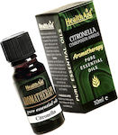 Health Aid Pure Essential Organic Ulei Esențial Citronella 10ml