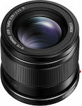 Panasonic Crop Camera Lens Lumix G 42.5mm f/1.7 Power OIS Standard / Telephoto for Micro Four Thirds (MFT) Mount Black