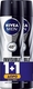 Nivea Men Invisible for Black & White Anti-perspirant Deodorant 48h In Spray 2x150ml