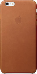 Apple Калъф Кожа Задна Корица Кафяв iPhone 6/6s...