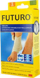 Futuro Wrap Around Ankle Support Elastic Ankle Brace with Straps in Beige color