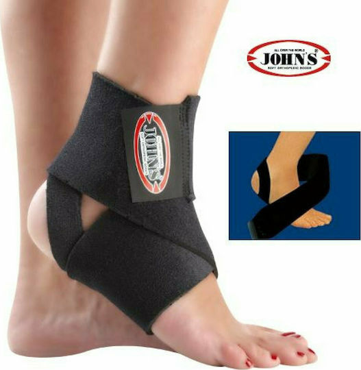 Johns 120214 Ankle Brace in Black Color