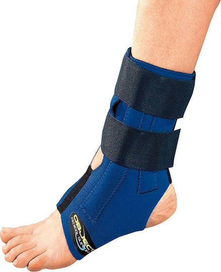 Ortholand 8280 Ankle Brace with Straps in Blue color