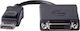Dell DisplayPort To DVI Convertor DisplayPort masculin în DVI-D feminin 1buc