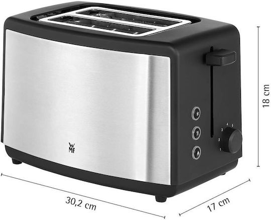 WMF Bueno Toaster 2 Slots 800W Inox