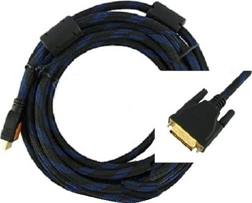 Cablu DVI-D - HDMI de sex masculin 3m Negru (18190)