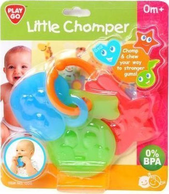 Playgo Little Chomper Teething Rattle made of Plastic for 0 m+ 1pcs