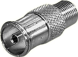 Edision 07-00-0027 F-Stecker weiblich in Koaxial weiblich Edision 07-00-0027 F-Stecker weiblich in Koaxial weiblich