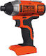 Black & Decker Schlagschraubendreher Batterie 18V Solo