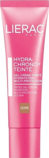 Lierac Hydra Chrono Gel Προσώπου Ημέρας με Χρώμα για Ενυδάτωση & Ατέλειες 30ml
