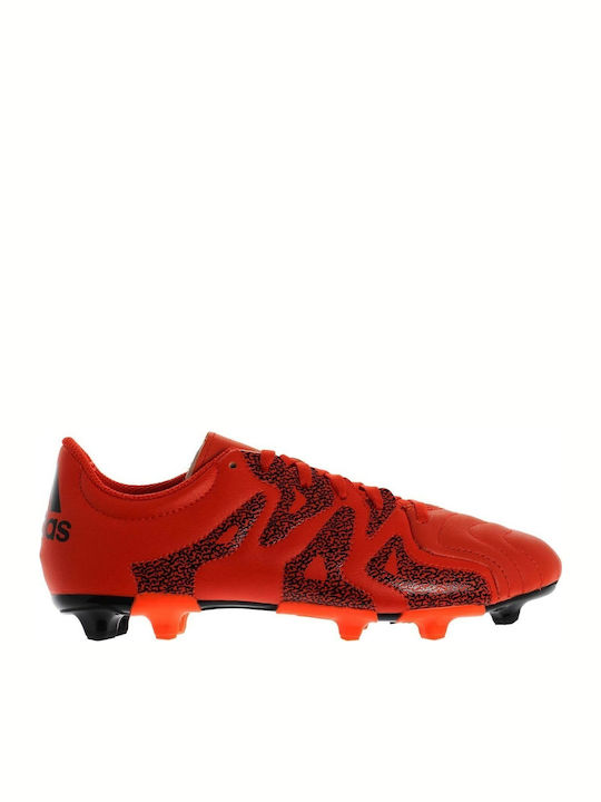 adidas X 15.3 FG/AG Kids Soccer Cleats Molded Red