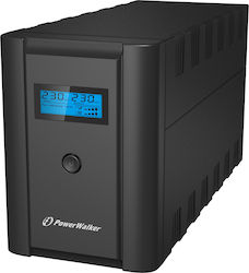 Powerwalker VI 1200 LCD UPS Line-Interactive 1200VA 600W cu 2 Schuko Prize