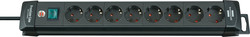 Brennenstuhl Power Extension Power Strip 8 Sockets with 3m Cable