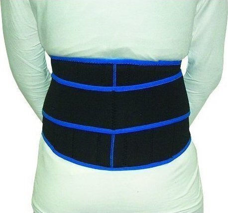 Ortholand FT/SN 005-8 Belt Waist Neoprene with Stays in Black color