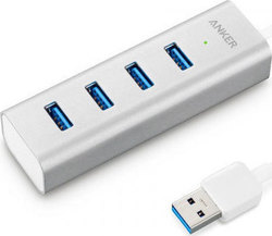 Anker Unibody USB 3.0 4-Port USB Hub 4 Θυρών (USB-A) X000ATNL3R