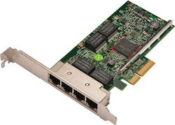 Dell Broadcom 5719 Quad-Port Wired Gigabit (1Gbps) Ethernet PCI-e Card