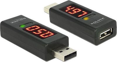 DeLock USB Led Indicator for Volt and Ampere 65569 USB Port Tester