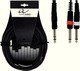 Alpha Audio Cable 6.3mm male - 2x 6.3mm male 6m (190.110)