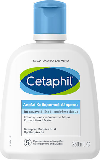 Cetaphil Gentle Skin Αφρόλουτρο σε Gel με Νιασιναμίδη & Άρωμα Άνθη Βαμβακιού 250ml