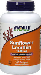 Now Foods Sunflower Lecithin 1200mg 100 Registerkarten