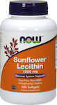 Now Foods Sunflower Lecithin Συμπλήρωμα Διατροφής με Λεκιθίνη 1200mg 100 ταμπλέτες