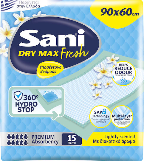 Sani Sensitive Maxi Plus Fresh Inkontinenzunterlagen 60x90cm 15Stück