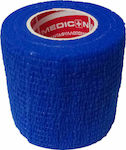 Medicin Elastic Cohesive Bandage 5cm x 4.5m Blue