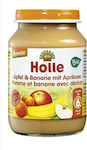Holle Fruit Cream Apple, Banana & Apricot 6m+ Gluten Free 190gr