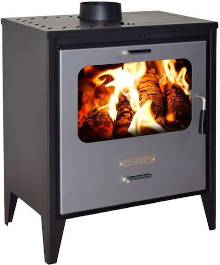 Starstoves Χαλύβδινη Ξυλόσομπα 17.7kW Γκρι
