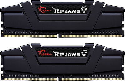 G.Skill Ripjaws V 8GB DDR4 RAM cu 2 module (2x4GB) și Viteză 3200 pentru Desktop