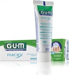 GUM Paroex 0,06% CHX + 0,05% CPC Pastă de dinți pentru Dinți sensibili și Placă 75ml