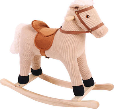 Big Jigs Rocking Toy Horse for 12++ months Beige