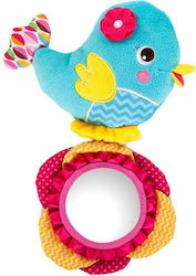 Bright Starts Pendant Toy for Car with Mirror Tweet Reflection In Pink 52030